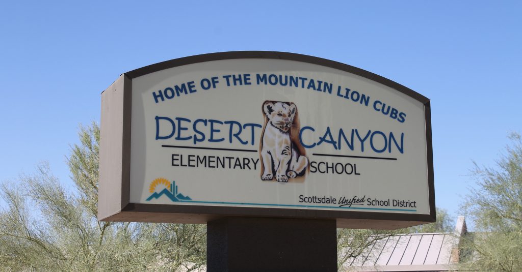 Desert Canyon Elementary in McDowell Mountain Ranch