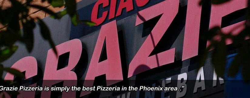Cia Grazie Restaurant Sign