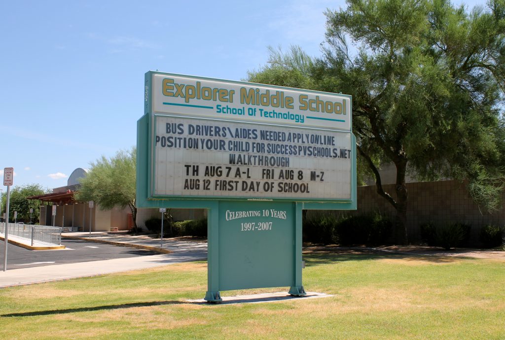 Explorer Middle School • Paradise Valley School District