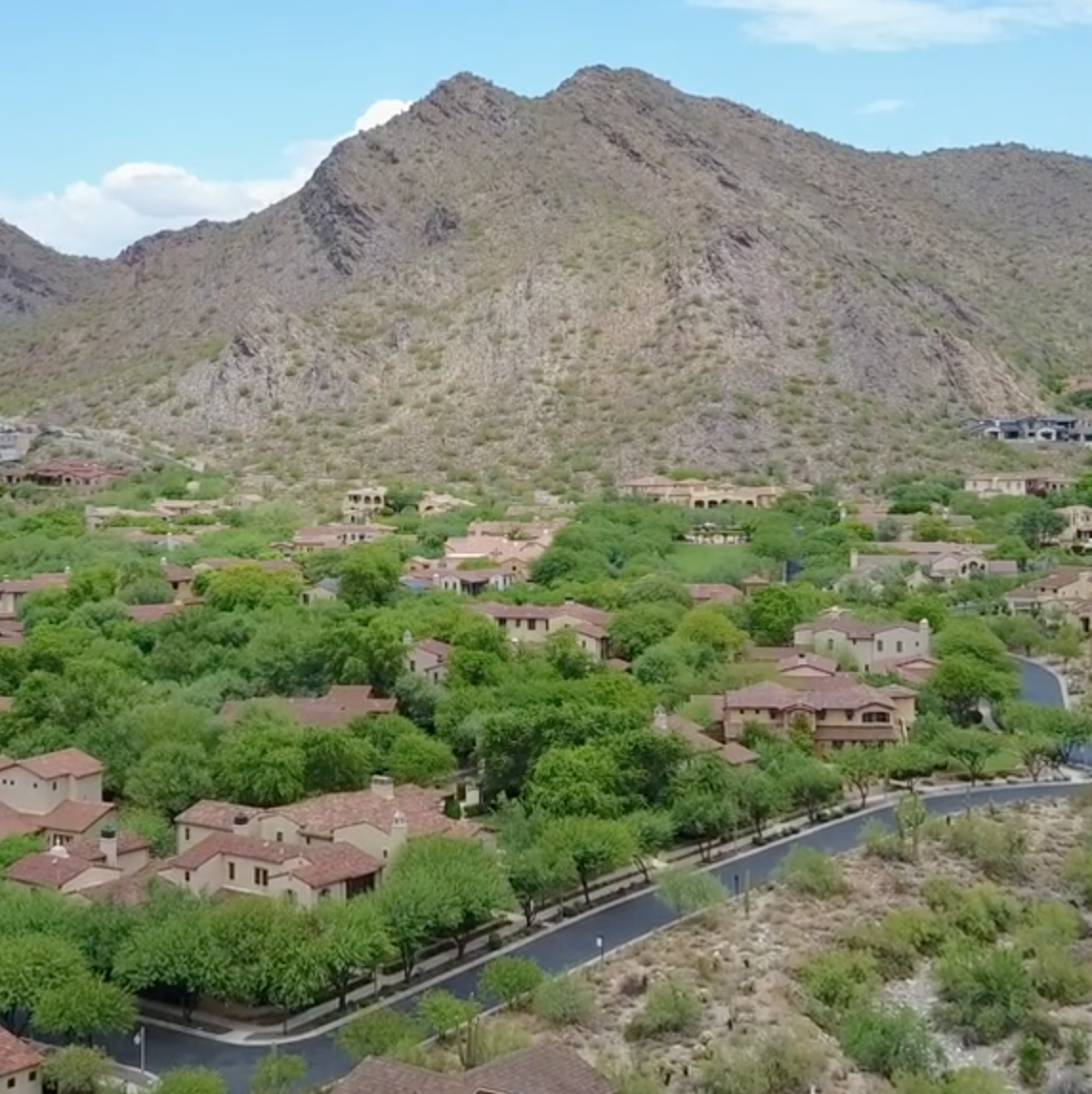 Aerial View of McDowell Mountain Ranch